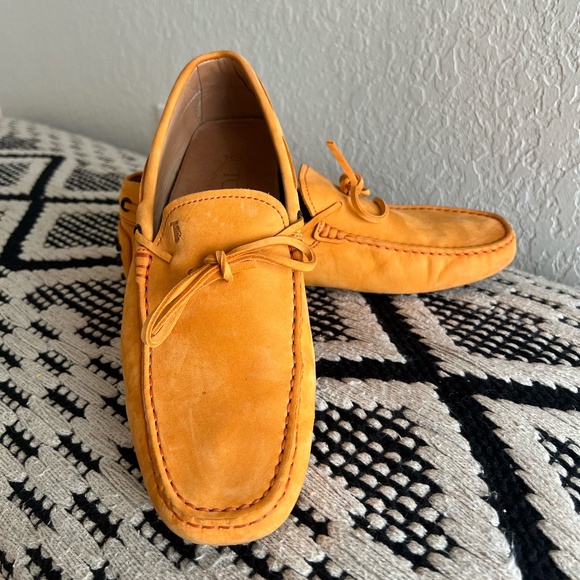 Tods Mens Suede Loafers - Picture 1 of 5